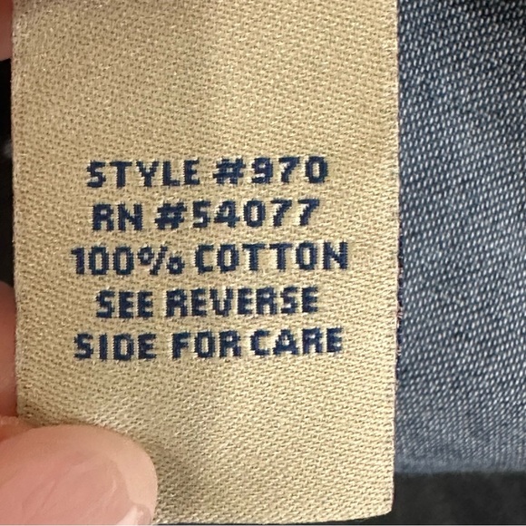 Cabi denim button down shirt blue cotton - Picture 4 of 5